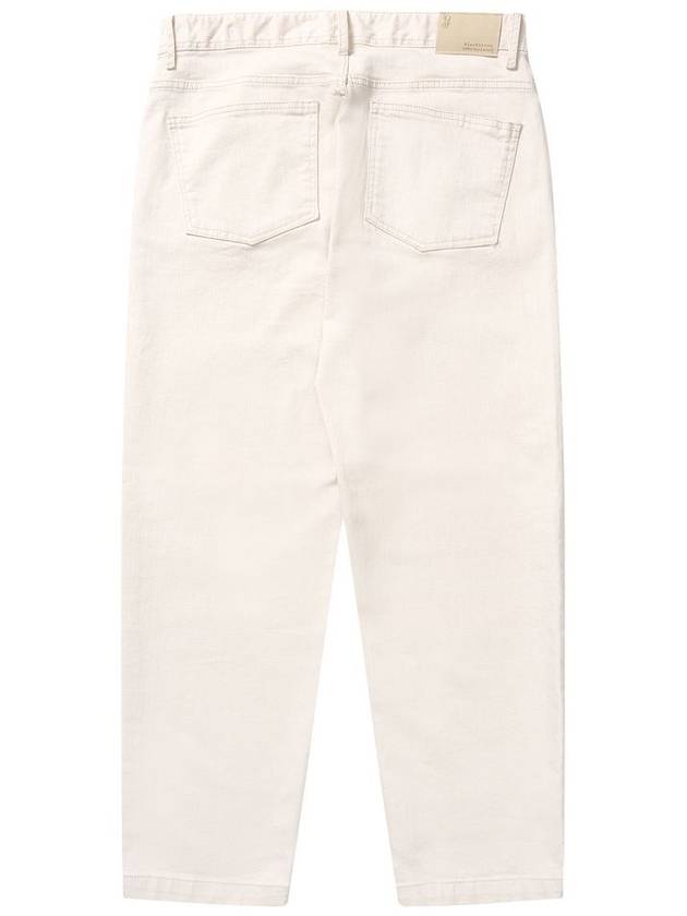 Tapered Denim Pants Cream SWPJ2204CR - SOLEW - BALAAN 3