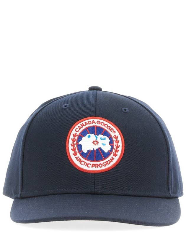 Hat CG5480U63 Blue - CANADA GOOSE - BALAAN 3