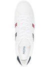 Men's Monaco Trainer Low Top Sneakers White - MONCLER - BALAAN 5