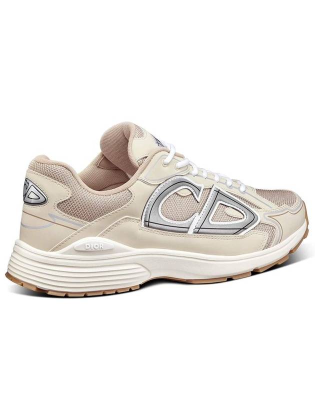 B30 Logo Mesh Fabric Low-Top Sneakers Cream - DIOR - BALAAN 4