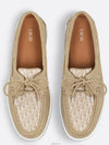 Granville Suede Boat Beige - DIOR - BALAAN 4