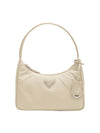 Re-Edition 2000 Re-Nylon Mini Shoulder Bag Desert Beige - PRADA - BALAAN 1