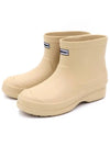 SPSHRNBTS Women's Lightweight Cushioned Middle Rain Boots Beige - SUPENER - BALAAN 3