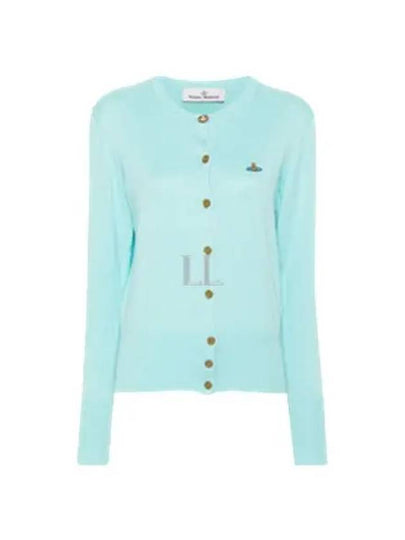 Bea Knit Cardigan Aqua - VIVIENNE WESTWOOD - BALAAN 2