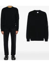 CP Company Men s Wool Knit Sweater 117CMKN228A 999 - CP COMPANY - BALAAN 1