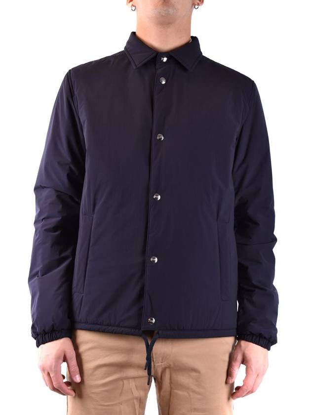 Shirt String Jacket Dark Blue - HERNO - BALAAN 2