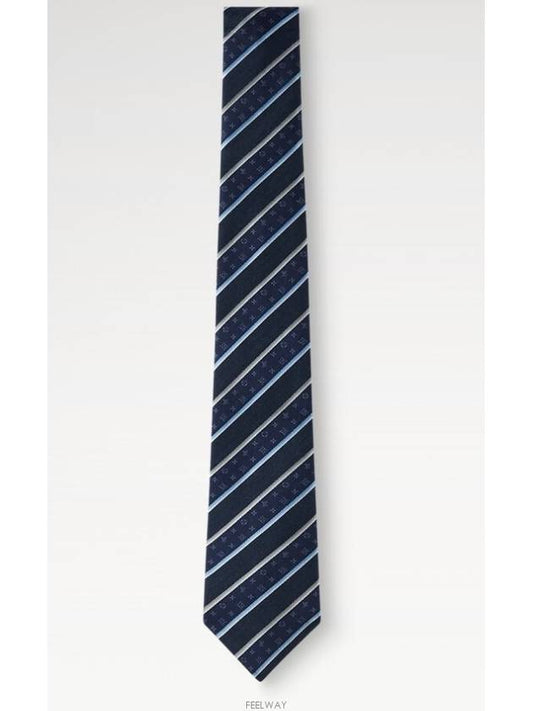 M79897 Monogram Classic Stripe Tie - LOUIS VUITTON - BALAAN 1