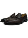 Fine Grain Calfskin Penny Loafers Brown - BRUNELLO CUCINELLI - BALAAN 5