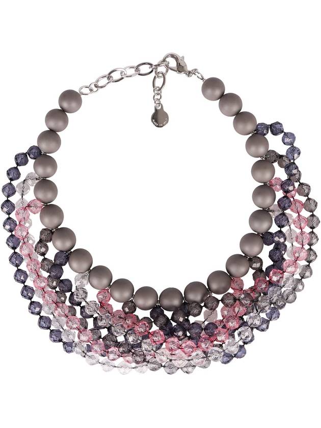 Emporio Armani Pearls And Stones Necklace - EMPORIO ARMANI - BALAAN 3