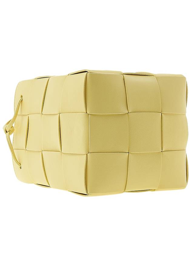 Intrecciato Cassette Small Bucket Bag Yellow - BOTTEGA VENETA - BALAAN 6