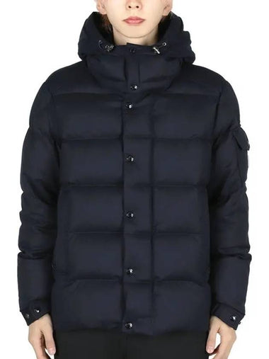 Men s VEZERE Wool Down Padded Jacket Navy 1A00157 54272 742 - MONCLER - BALAAN 1