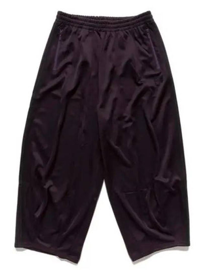 H.D Poly Smooth Track Wide Pants Dark Purple - NEEDLES - BALAAN 2