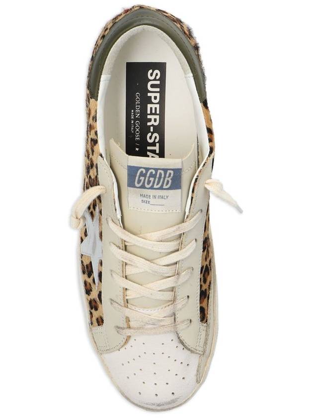 Superstar Classic Leopard Low Top Sneakers Brown - GOLDEN GOOSE - BALAAN 3