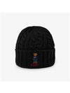 PC1035 001 bare cable knit beanie - POLO RALPH LAUREN - BALAAN 2