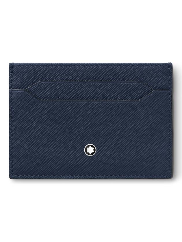 Santorial 5CC Card Wallet Ink Blue - MONTBLANC - BALAAN 2