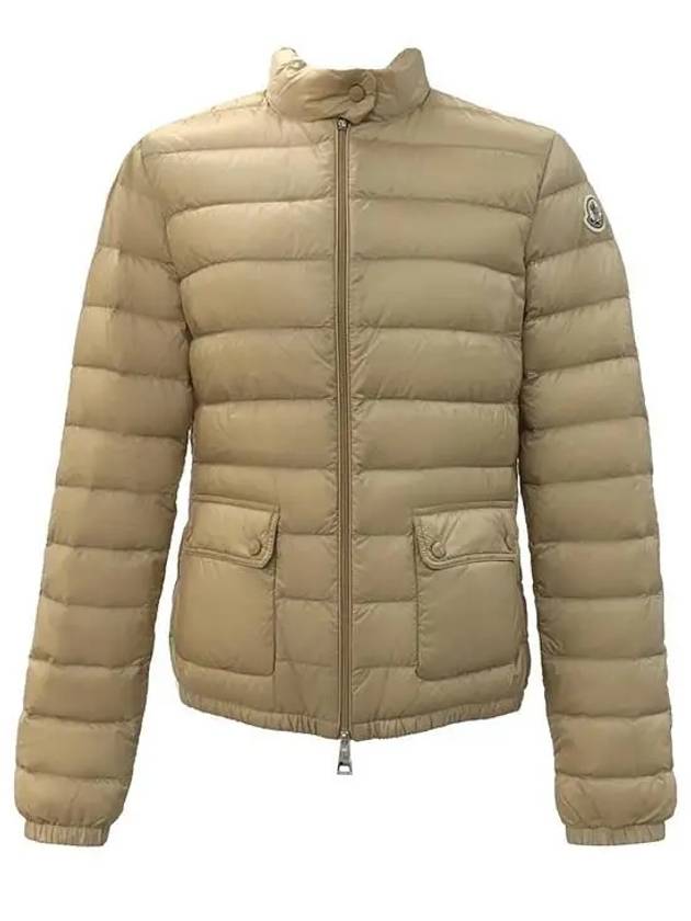 Lans High Neck Zip-Up Padding Beige - MONCLER - BALAAN 2