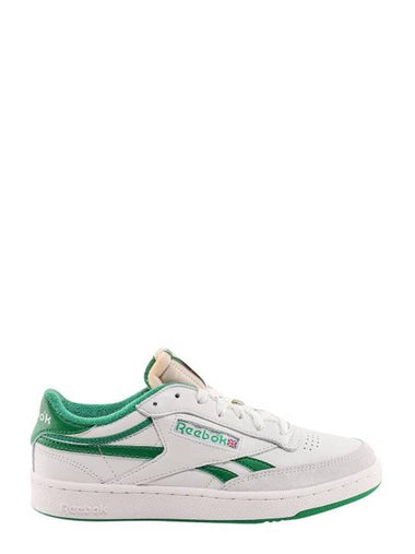 Club C Revenge Vintage Low Top Sneakers Green - REEBOK - BALAAN 1