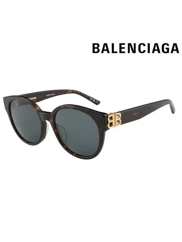 Round Acetate Sunglasses Black - BALENCIAGA - BALAAN 2