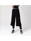 Golfwear Women's Polyester Wide Pants Black - ONOFF - BALAAN 4