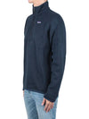 Men's Better Sweater Quater Zip Fleece Jacket Navy - PATAGONIA - BALAAN 4