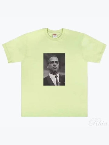 Malcolm X Printed Short Sleeve T Shirt Top SS22T68 MINT - SUPREME - BALAAN 1