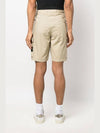 Cargo Bermuda Shorts Beige - STONE ISLAND - BALAAN 5