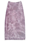 Fog long mesh skirt_pink flow - HIGH SCHOOL DISCO - BALAAN 2