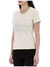 Etoile ZILIANI logo short sleeve t shirt TS0148FA B1N09E 23EC - ISABEL MARANT - BALAAN 3