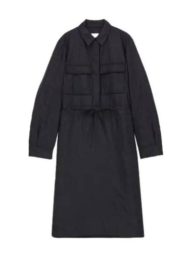 midi collar one piece navy - JIL SANDER - BALAAN 1