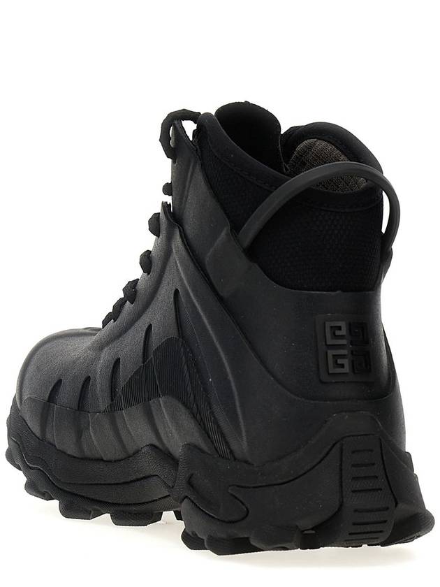 Bogs Lace Up Rubber Ankle Boots Black - GIVENCHY - BALAAN 4