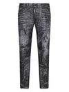 Coating Tidy Biker Jeans Black - DSQUARED2 - BALAAN 1