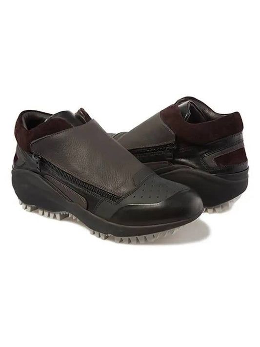 New Trainer Low Top Sneakers Black - LANVIN - BALAAN.