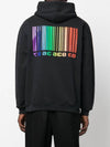 Rainbow Big Barcode Print Hoodie Black - VETEMENTS - BALAAN 10