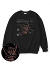 Aloha coffee brown overfit sweatshirt black - MONSTER REPUBLIC - BALAAN 4