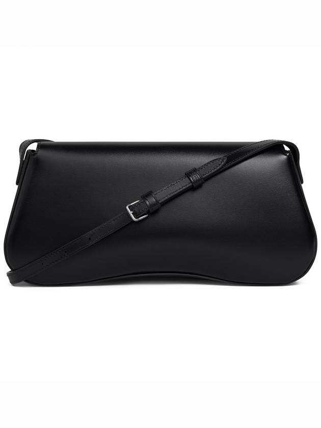 Medium Calfskin Shoulder Bag Black - CELINE - BALAAN 4