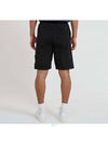 Men's Wappen Patch Nylon Shorts Black - STONE ISLAND - BALAAN 5