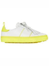 Contrast Accent Kiltie Durf Golf Spikeless Yellow White - G/FORE - BALAAN 2