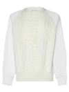 hybrid knit top white - NEIL BARRETT - BALAAN 1