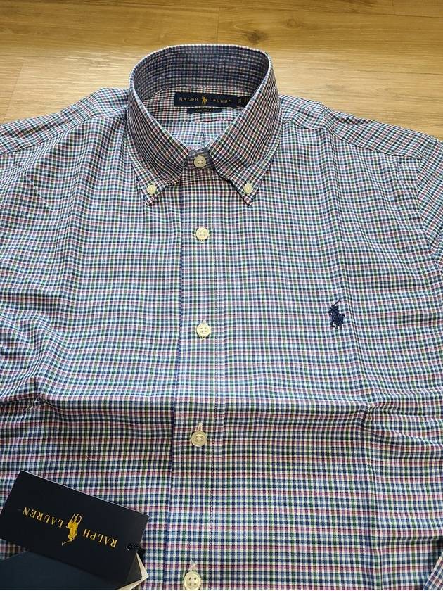 Custom fit gingham shirt - POLO RALPH LAUREN - BALAAN 9