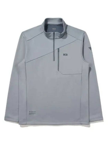 K2 KTR Edge brushed zip up t shirt Blue gray - KATE - BALAAN 1