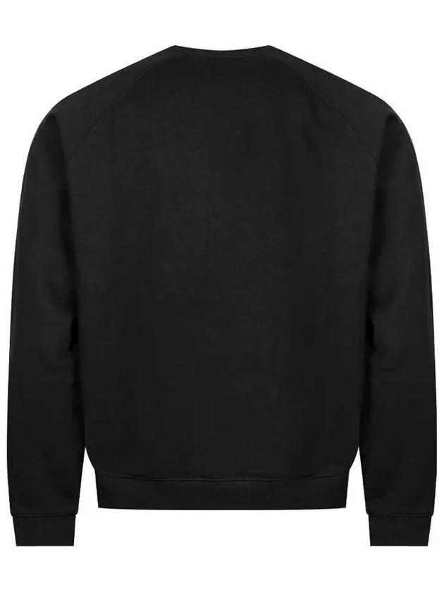 Logo Patch Pocket Sweatshirt Black I030903 89XX - CARHARTT - BALAAN 3