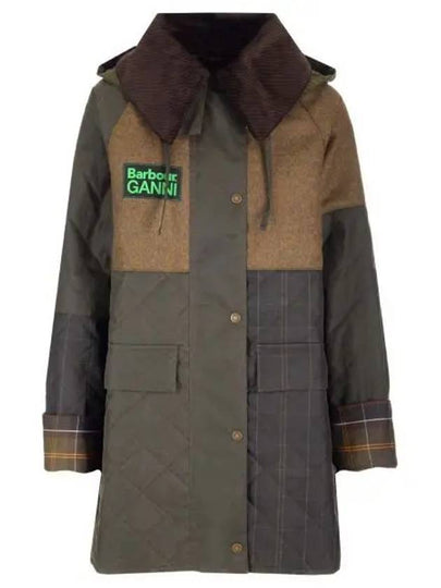 Burghley Quilting Jacket Olive - BARBOUR - BALAAN 2