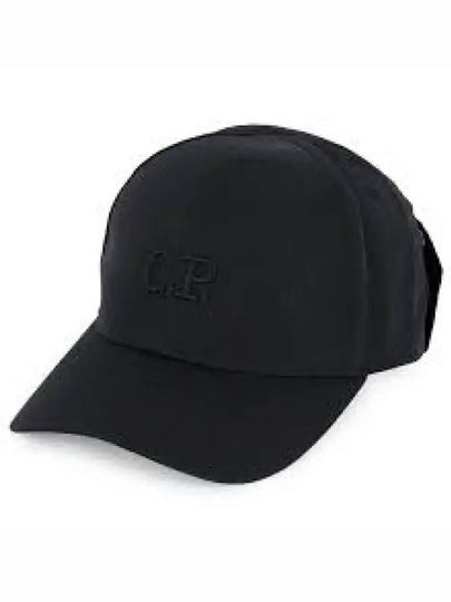 Chrome R Goggle Ball Cap Black - CP COMPANY - BALAAN 2