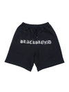 BBD Crushed Faith Sweatshorts Black - BLACKBLOND - BALAAN 3