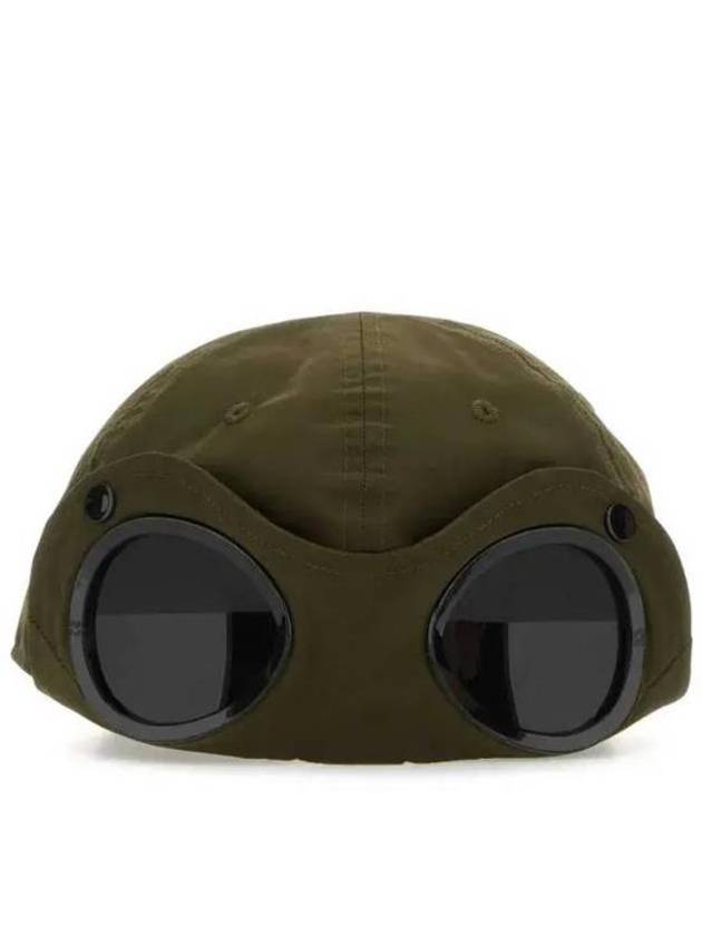 Chrome R Goggles Ball Cap Green - CP COMPANY - BALAAN 3