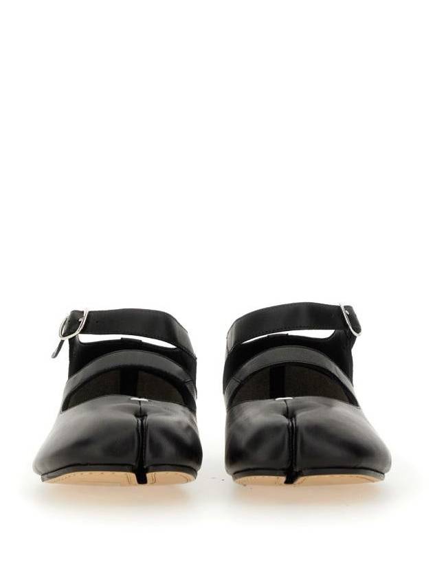 Tabi Mary Jane Ballerina Black - MAISON MARGIELA - BALAAN 4