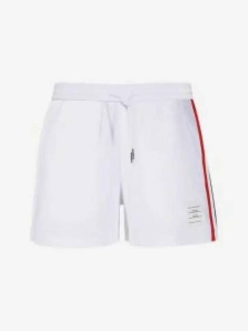 RWB Striped Pique Shorts FJQ015A 00050 - THOM BROWNE - BALAAN 1