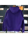 Cross box logo hooded sweatshirt purple SU10097 - SUPREME - BALAAN 3