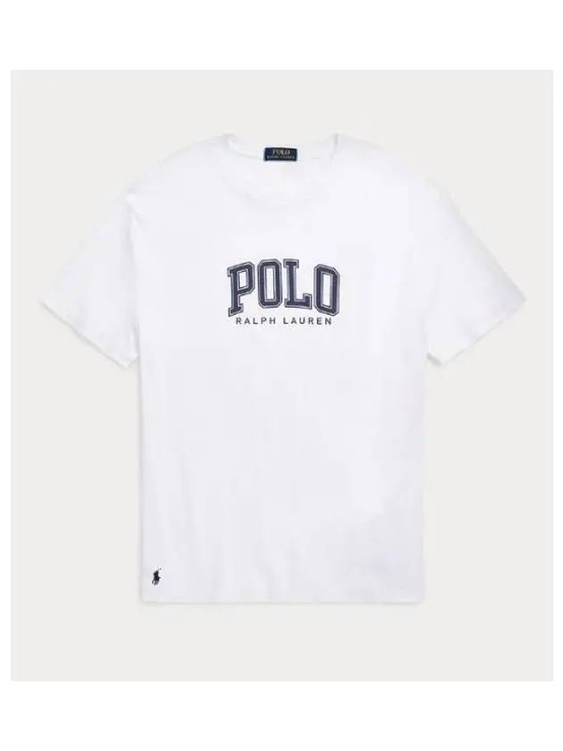 Logo Print Classic Cotton Short Sleeve T-shirt White - POLO RALPH LAUREN - BALAAN 2