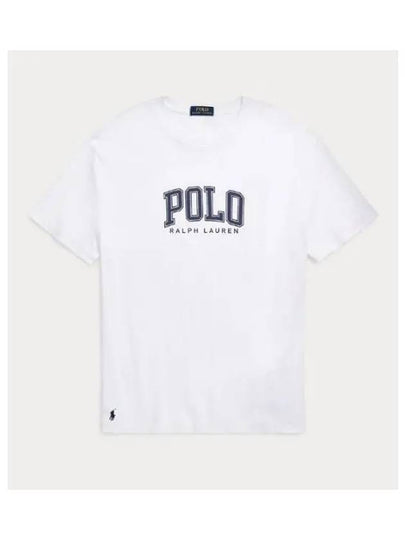 Logo Print Classic Cotton Short Sleeve T-shirt White - POLO RALPH LAUREN - BALAAN 2